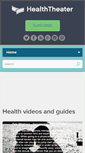 Mobile Screenshot of healththeater.com